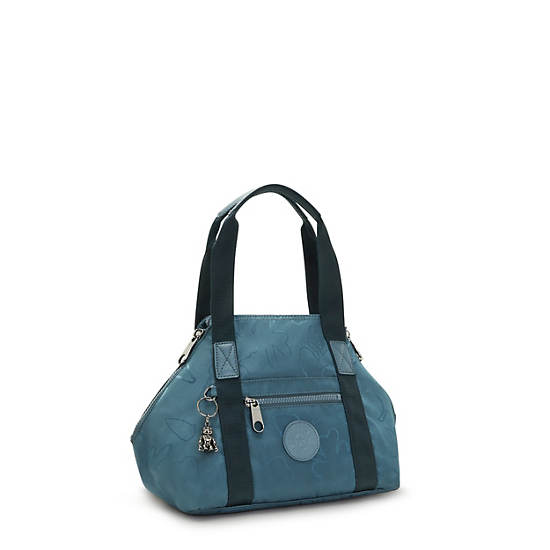 Kipling Art Mini Classic Skuldertasker Mørkeblå Grå | DK 1374WN